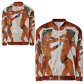 Veste bomber Euphron « Young Boxers of Akrotiri » : la fresque antique des Jeunes Boxeurs d'Akrotiri