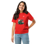 T-shirt enfant - Crocodile Nîmois - Rouge Euphron Store