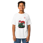 T-shirt enfant - Crocodile Nîmois - Blanc Euphron Store