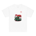 T-shirt enfant - Crocodile Nîmois - Blanc Euphron Store