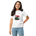 T-shirt enfant - Crocodile Nîmois - Blanc Euphron Store
